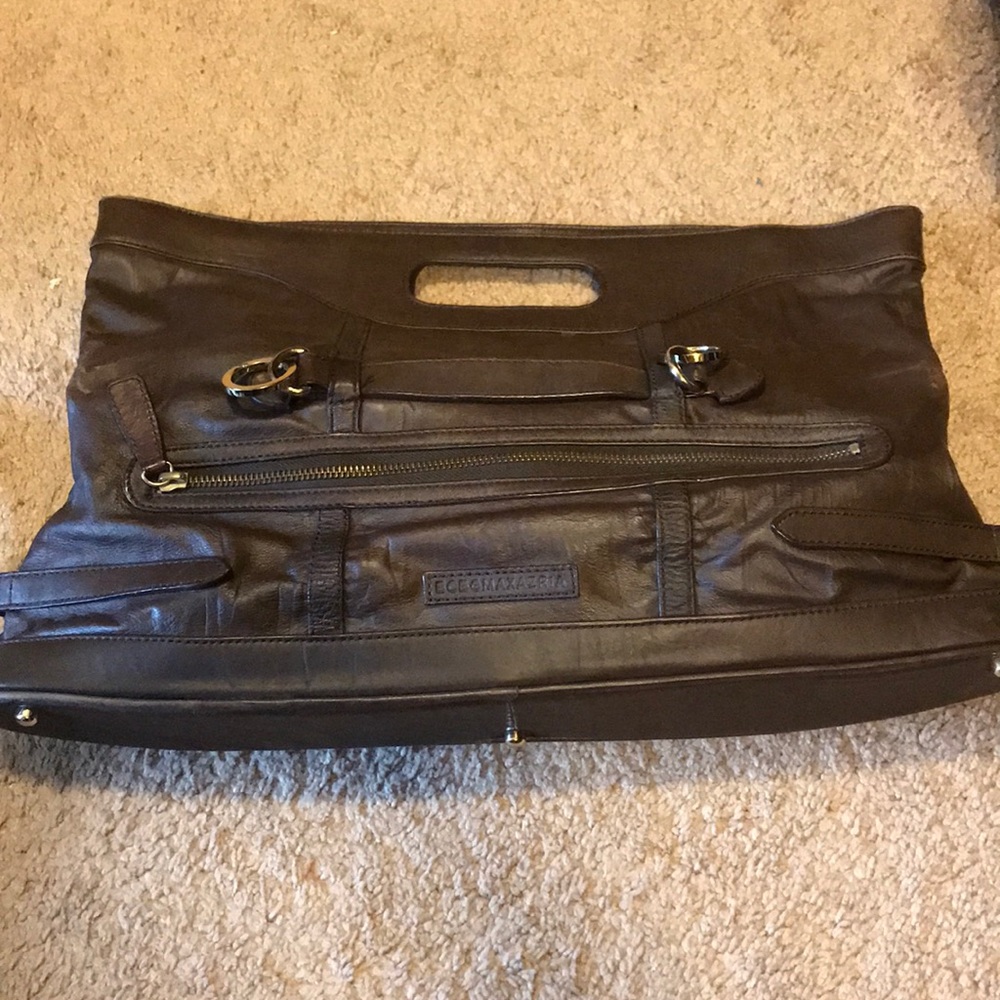 BCBG Max Azaria Brown Clutch